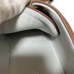 Hermes Happy Low Cut Platform Leather Sneakers 36.5 Beige — view 9