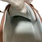 Hermes Happy Low Cut Platform Leather Sneakers 36.5 Beige — view 8