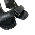 Louis Vuitton Stella Line Ankle Strap Wedge Sole Sandals 35 Black — view 6