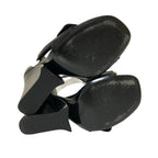Louis Vuitton Stella Line Ankle Strap Wedge Sole Sandals 35 Black — view 5