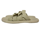 Bottega Veneta Plat Mule Intrecciato Flat Sandals 42 Ivory — view 2