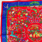 Hermes Carre 90 Pierres D' Orient Et D' Occident Oriental Stone and Western — view 8