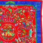 Hermes Carre 90 Pierres D' Orient Et D' Occident Oriental Stone and Western — view 7