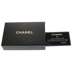 Chanel Quilted Card Case Business Holder Black Caviar Leather Gold — view 6