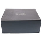 Chanel CC Logo Chain Shoulder Bag Rainbow Multicolor Caviar Leather — view 6