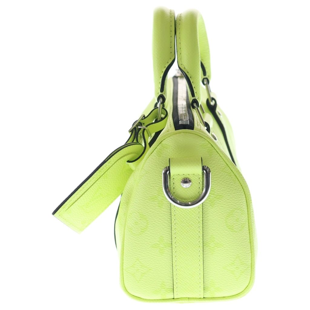 Louis Vuitton Keepall Bandouliere 25 Taigarama Mini Boston Bag Neon Yellow — view 3