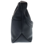 Dior Vertical Hobo Shoulder Bag Black Leather Silver — view 3