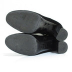 Saint Laurent Paris Velvet Ankle Boots 36.5 Black — view 8