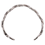 Hermes Chaine D'ancre Bangle Bracelet Silver — view 6