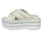 Gucci Craze Platform Slide Sandals 36 White — view 2