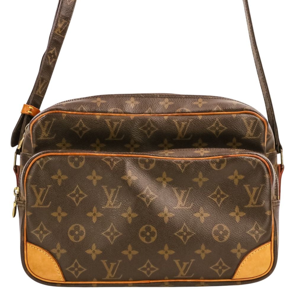 Louis Vuitton Monogram Nile Shoulder Bag Brown — view 3