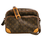 Louis Vuitton Monogram Nile Shoulder Bag Brown