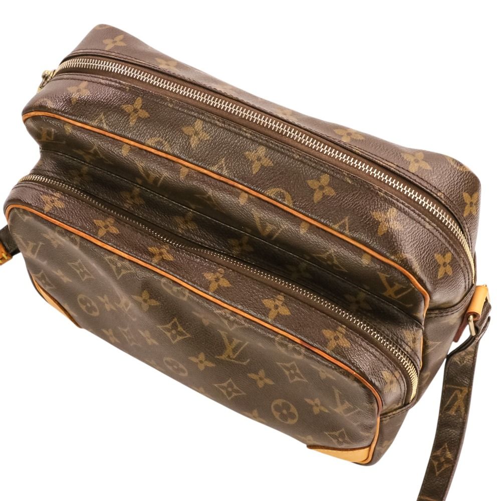 Louis Vuitton Monogram Nile Shoulder Bag Brown — view 8