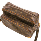 Louis Vuitton Monogram Nile Shoulder Bag Brown — view 8
