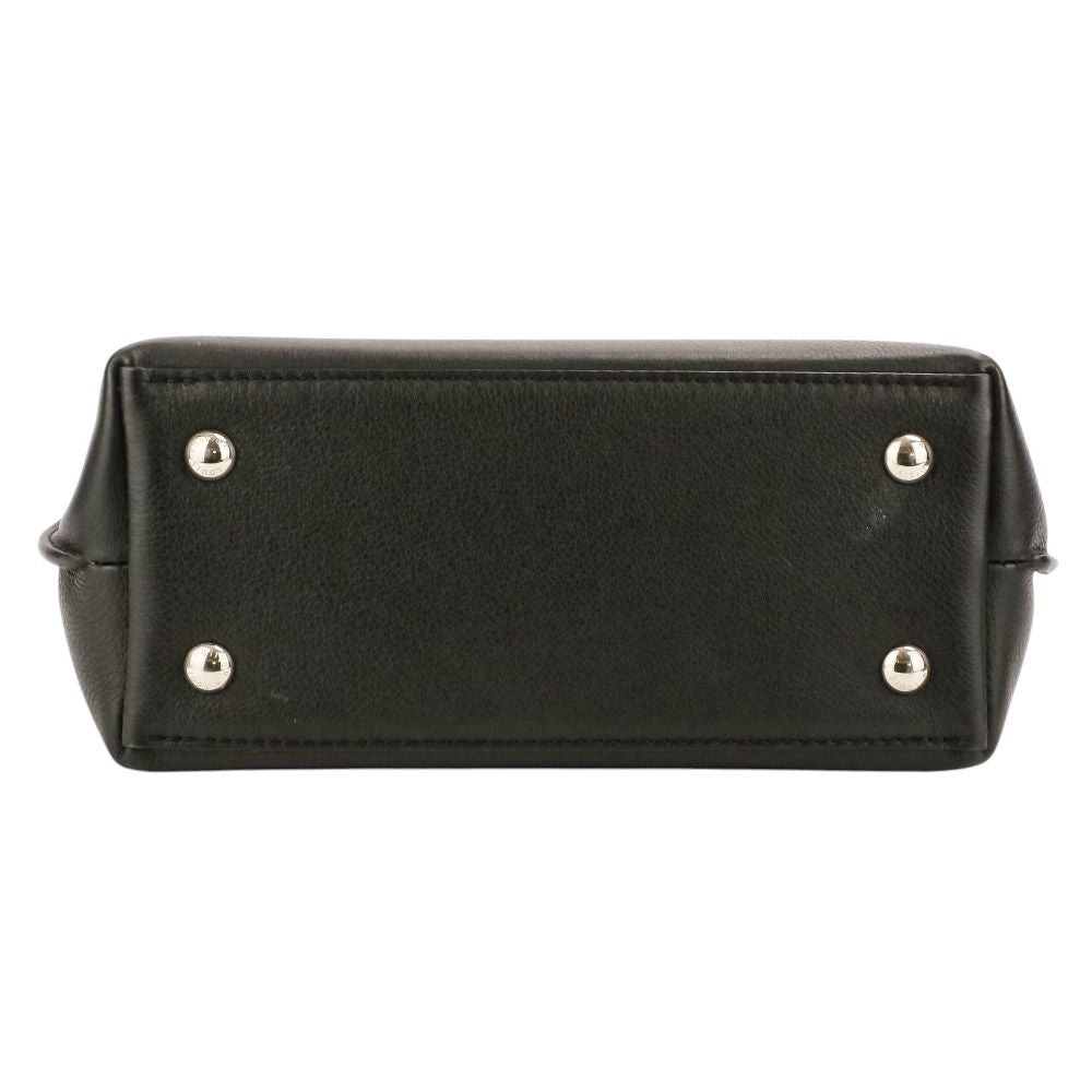 Louis Vuitton Lockme Mini 2-Way Leather Shoulder Bag Black — view 5