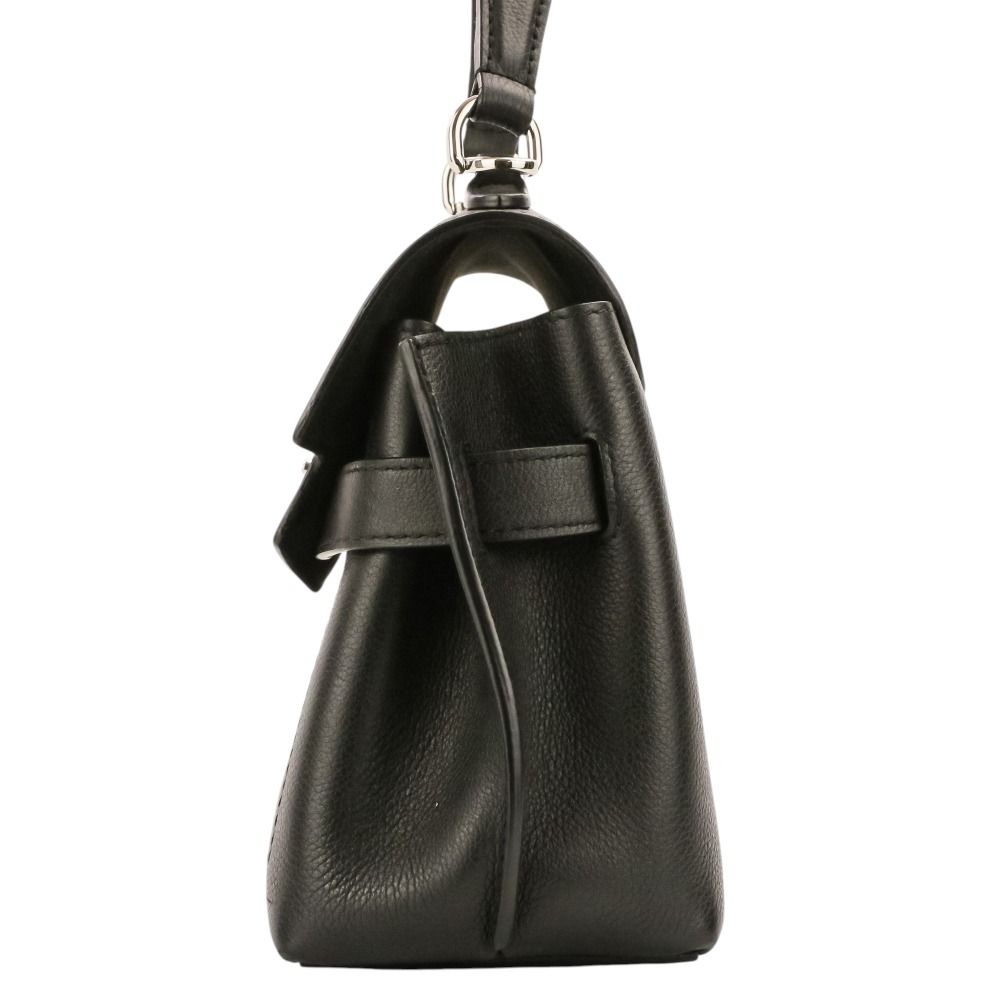Louis Vuitton Lockme Mini 2-Way Leather Shoulder Bag Black — view 4
