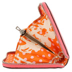 Hermes Compact Silk in Leather Wallet Rose Azare Pink — view 6