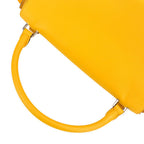 Celine Trapeze Tote Shoulder Bag Yellow — view 7