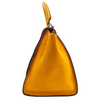 Celine Trapeze Tote Shoulder Bag Yellow — view 5
