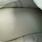 Hermes Sneakers 37.5 White Orange — view 8