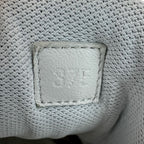 Hermes Sneakers 37.5 White Orange — view 9