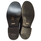 Gucci Horsebit Suede Leather Loafers Shoes Black — view 6