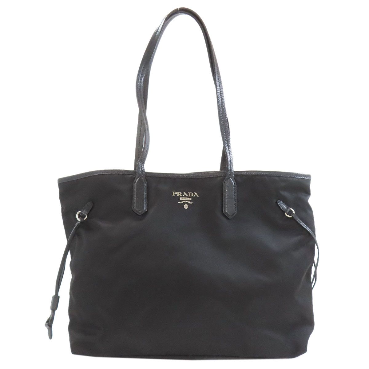 Prada Logo Tote Nylon