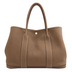 Hermes Garden Party PM Etoupe Silver Tote Negonda
