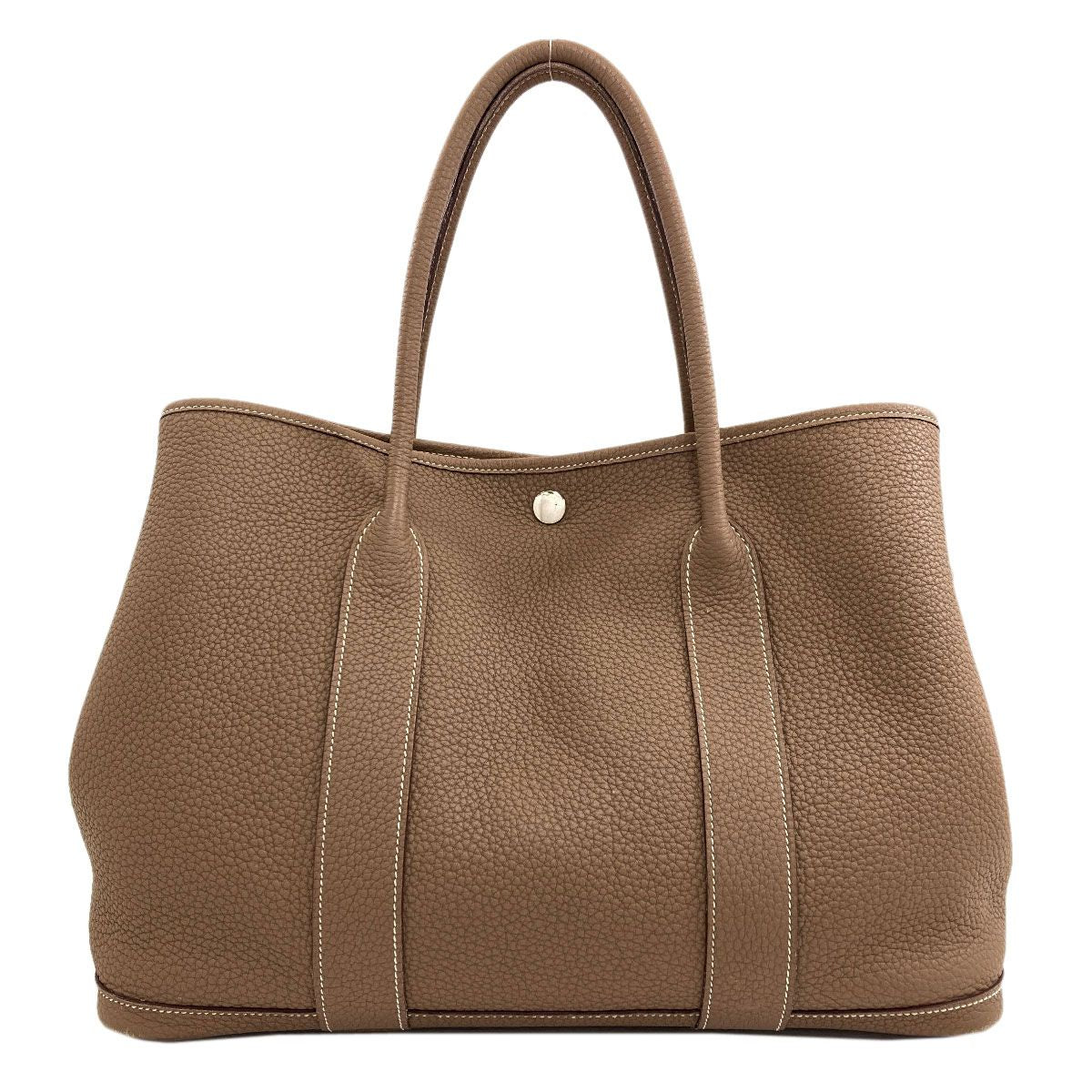 Hermes Garden Party PM Etoupe Silver Tote Negonda