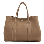 Hermes Garden Party PM Etoupe Silver Tote Negonda — view 2