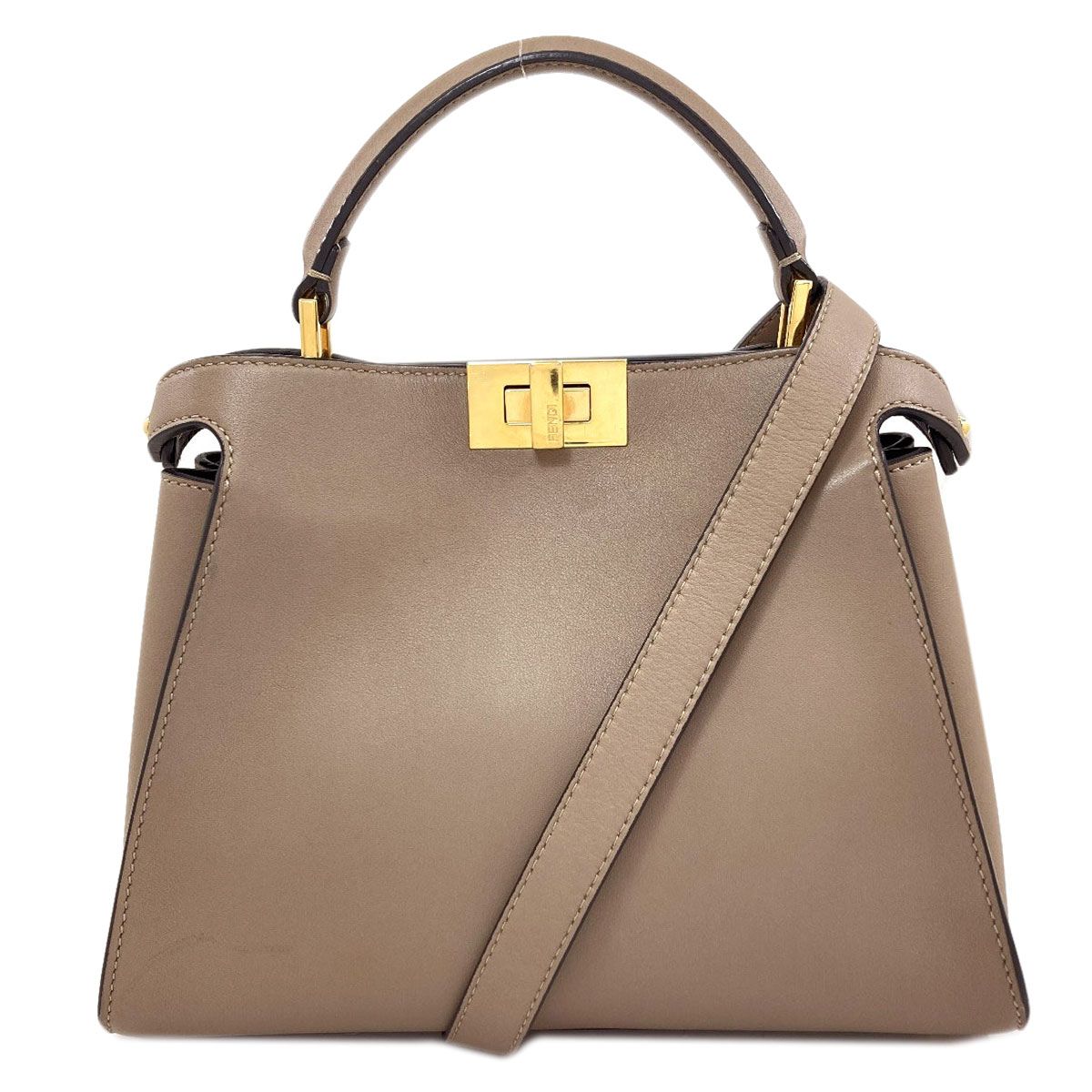 Fendi Peekaboo Essential 2-Way Handbag Calf