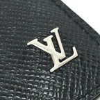 Louis Vuitton Bifold Wallet Taiga Portefeuille Multiple Black — view 7