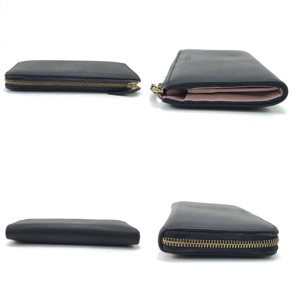 Gucci L-shaped Zipper Wallet Black — view 4