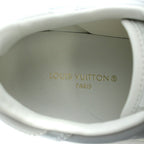 Louis Vuitton Rivoli Line Sneakers Low Cut Shoes Monogram Logo 6 Silver — view 7