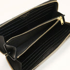 Saint Laurent Full Zip Wallet Monogram Round Zip Calf — view 3