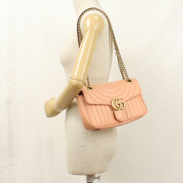 Gucci Shoulder Bag GG Marmont Quilted Leather — view 8