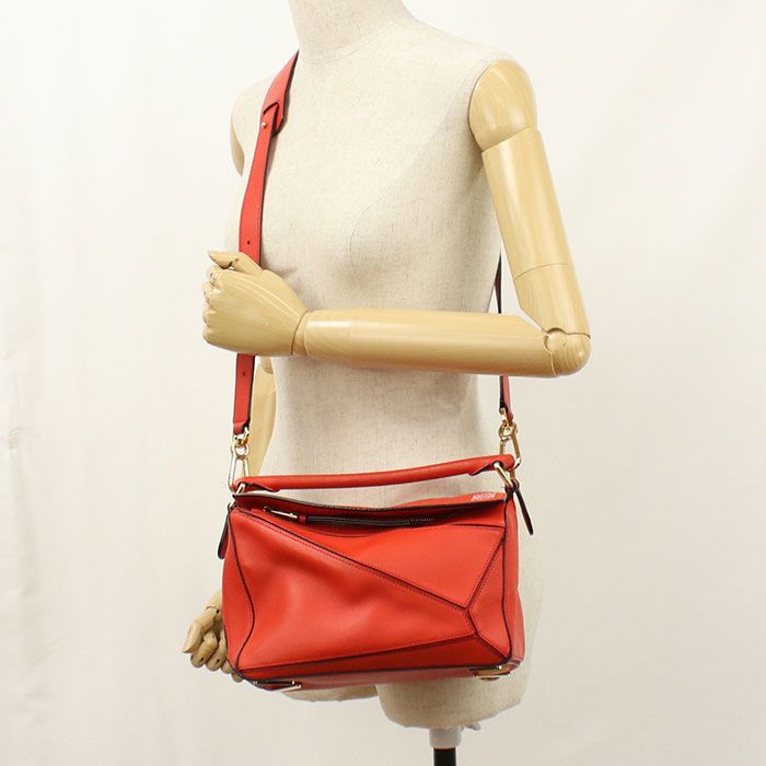 Loewe 2-Way Puzzle Handbag Calf — view 8