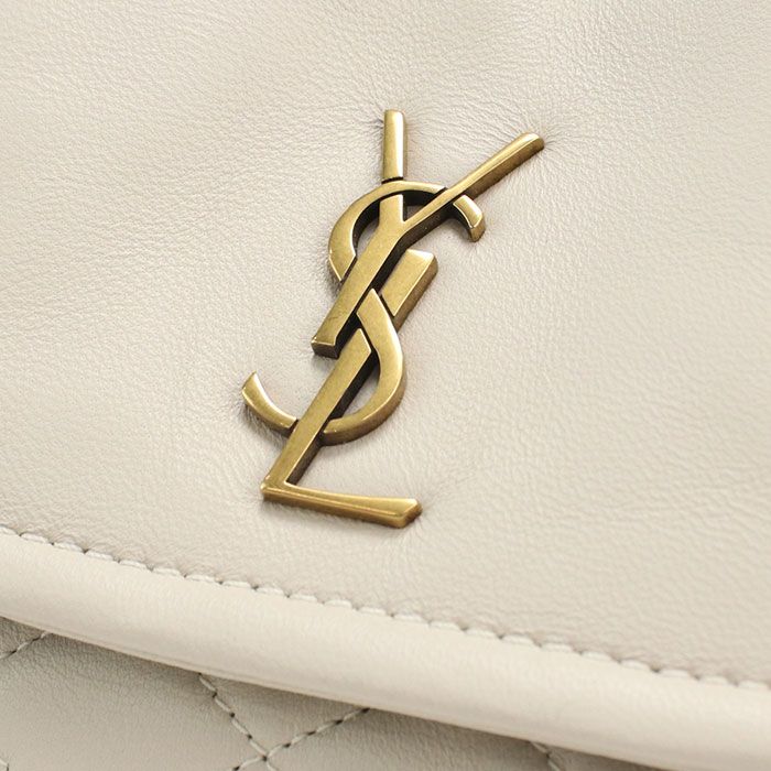 Saint Laurent Nolita Mini YSL Monogram Shoulder Bag Quilted Leather — view 4