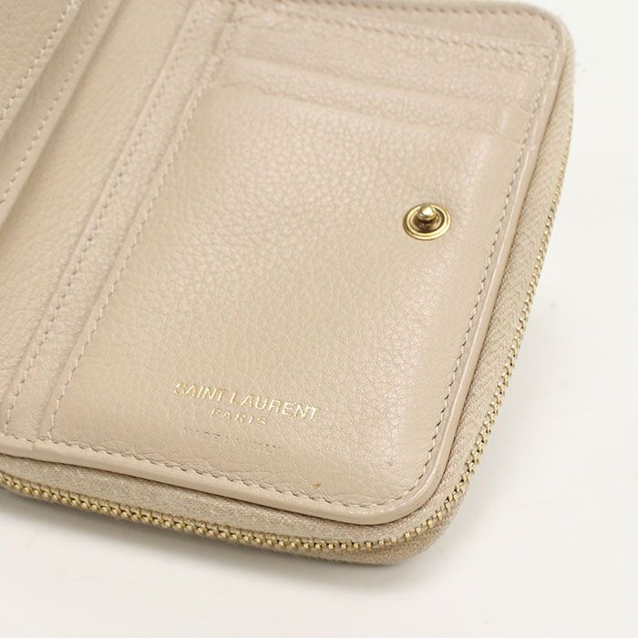 Saint Laurent Bifold Wallet Calf — view 6
