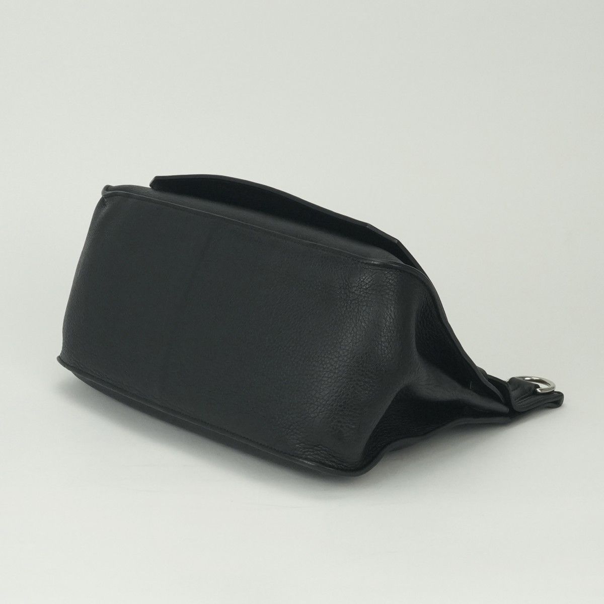 Hermes Gipsiere 34 Shoulder Bag Taurillon Clemence Noir Blue Indigo Black Navy — view 5