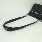 Hermes Gipsiere 34 Shoulder Bag Taurillon Clemence Noir Blue Indigo Black Navy — view 4