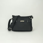 Hermes Gipsiere 34 Shoulder Bag Taurillon Clemence Noir Blue Indigo Black Navy