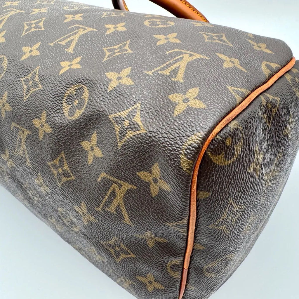 Louis Vuitton Large Monogram Boston Bag Speedy — view 8