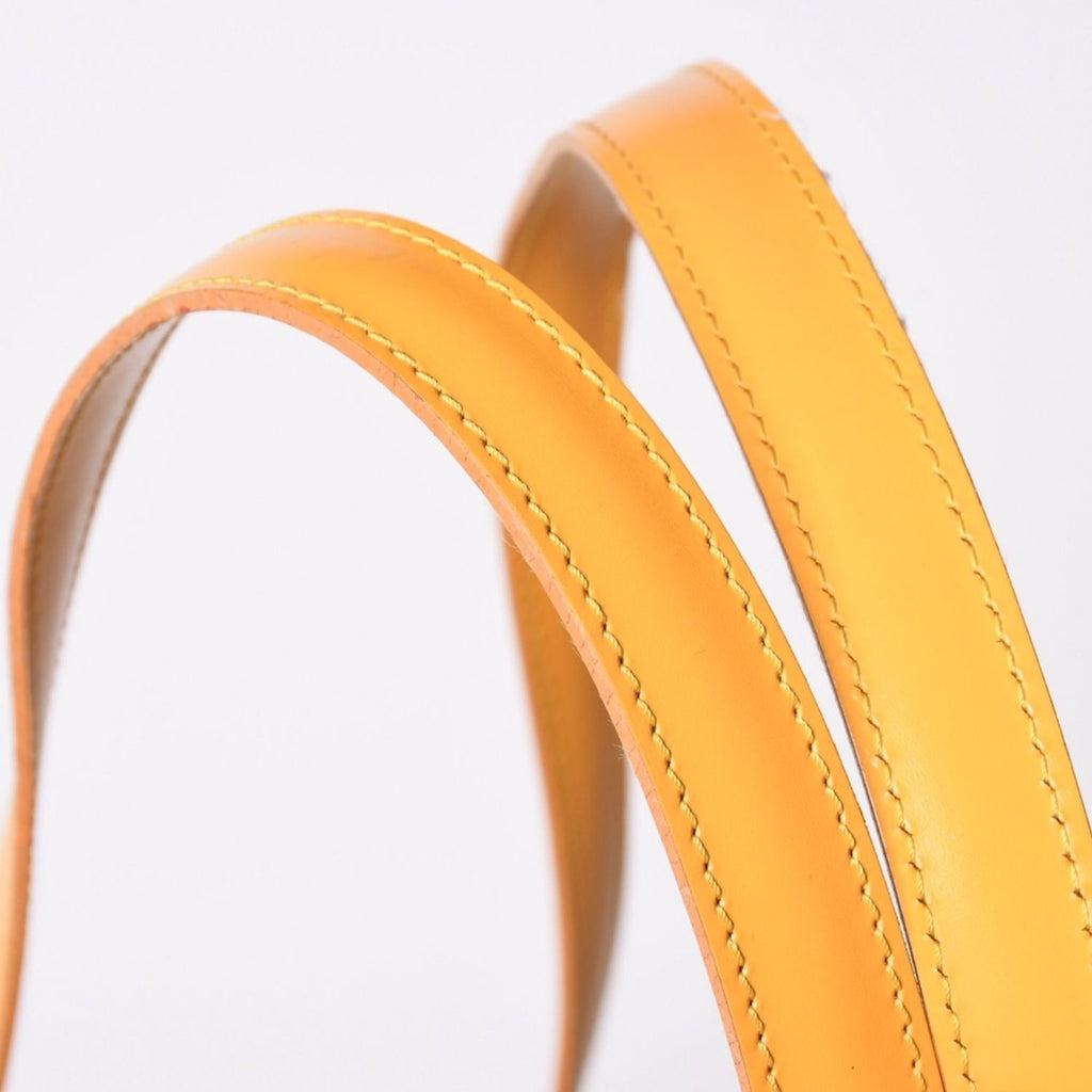 Louis Vuitton Saint Jacques Handbag Epi Leather Yellow Gold — view 8