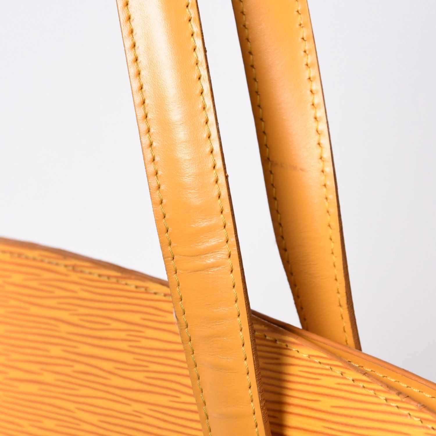 Louis Vuitton Saint Jacques Handbag Epi Leather Yellow Gold — view 7