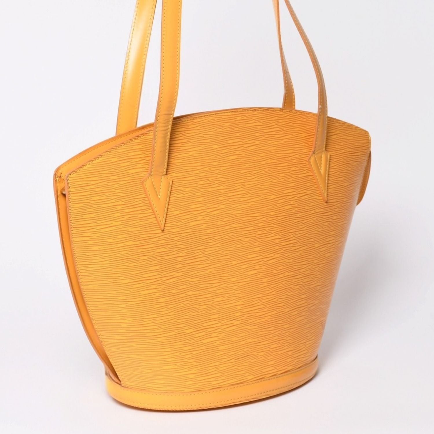 Louis Vuitton Saint Jacques Handbag Epi Leather Yellow Gold — view 3