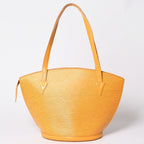 Louis Vuitton Saint Jacques Handbag Epi Leather Yellow Gold — view 2