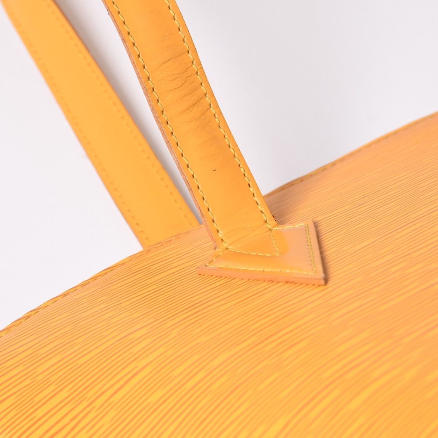 Louis Vuitton Saint Jacques Handbag Epi Leather Yellow Gold — view 6