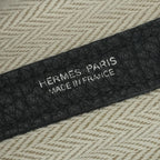 Hermes Garden Party PM 36 Tote Negonda Noir Black Silver — view 7