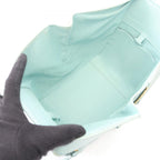 Loewe Handbag Hammock Bag Compact 2-Way Light Blue Leather — view 3